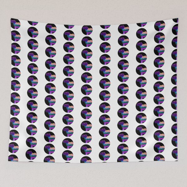 Item preview, vaporwave capybara designed and sold by edajylix.