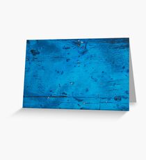 blue Greeting Card