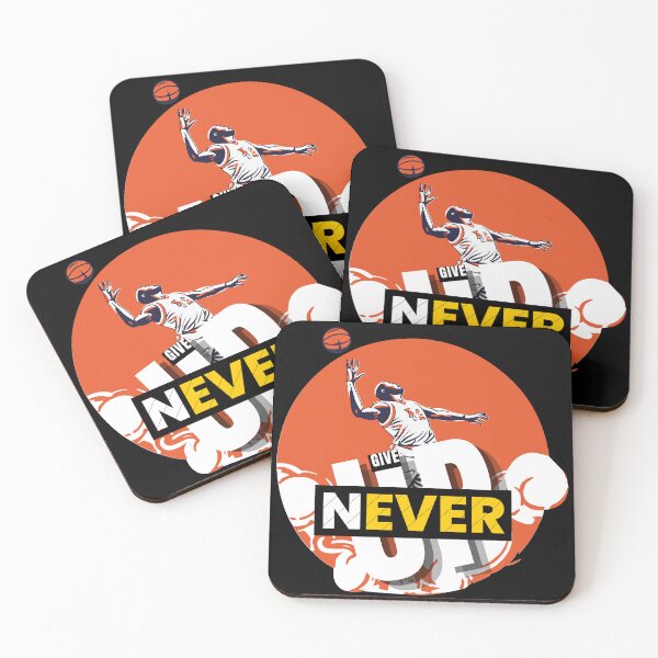 Item preview, Never Give Up Basketball vibe designed and sold by LaartStudio.
