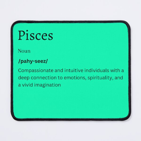 Item preview, Pisces Definition Sticker | Embrace the Dreamy Soul of the Fish designed and sold by FunDifference.