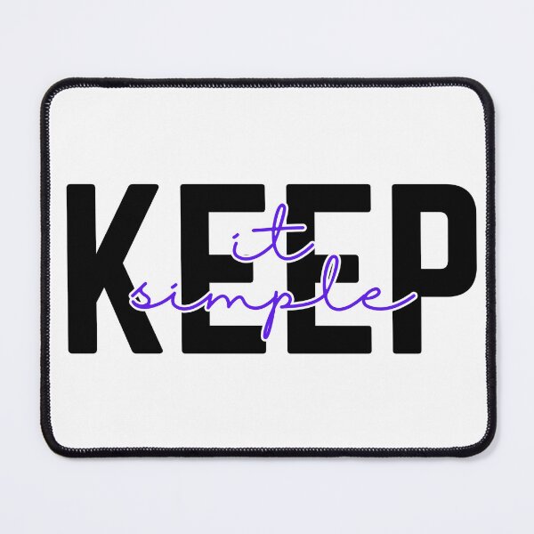 Item preview, keep it simple tshirt designed and sold by unique0703.
