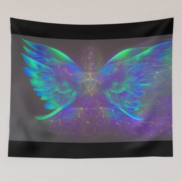 Item preview, Luminous Iridescent Angelic Butterfly II designed and sold by GGG-AI.