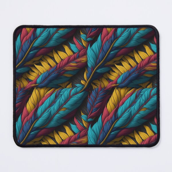 Item preview, Colorful Feather pattern designed and sold by kiyaansh16.