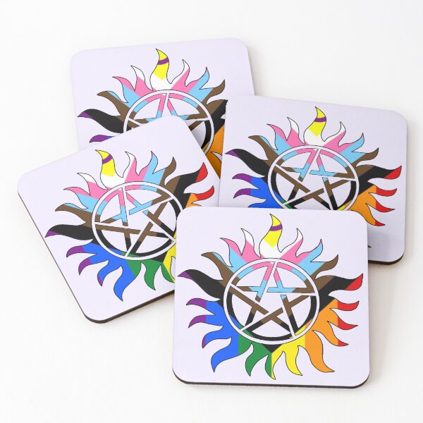 Item preview, Progression Pride Anti-Possession Symbol designed and sold by Panic At The Artspace.
