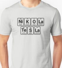 Nikola Tesla - periodic Unisex T-Shirt