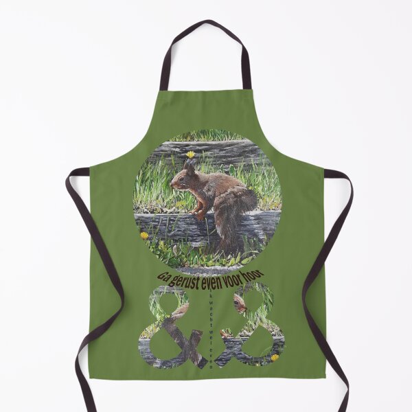 Item preview, Ga gerust even voor (Bruin) designed and sold by CamphuijsenArt.
