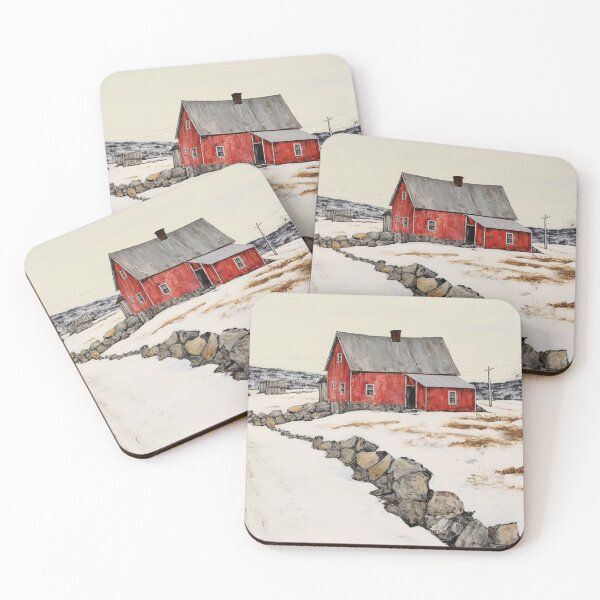 Item preview, Red House in Winter designed and sold by Futuriddle.