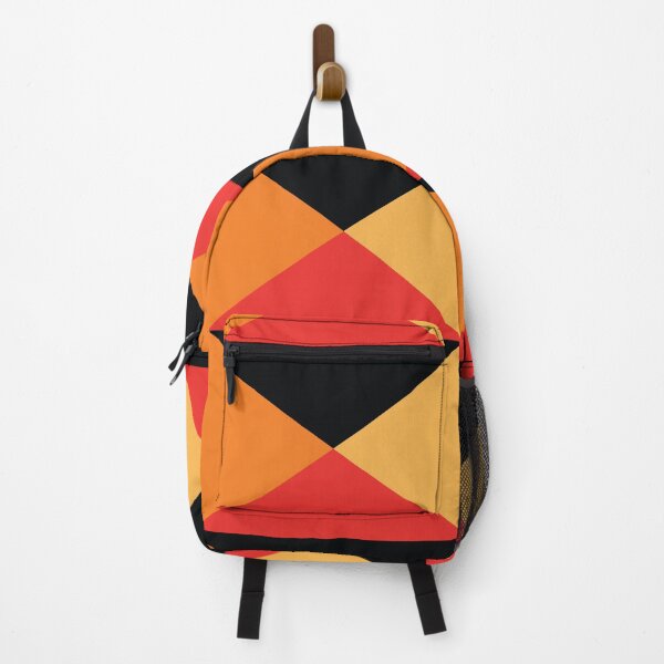 Item preview, Four Triangular Colors | Red Orange, Black, Amber and Orange designed and sold by rsty11.
