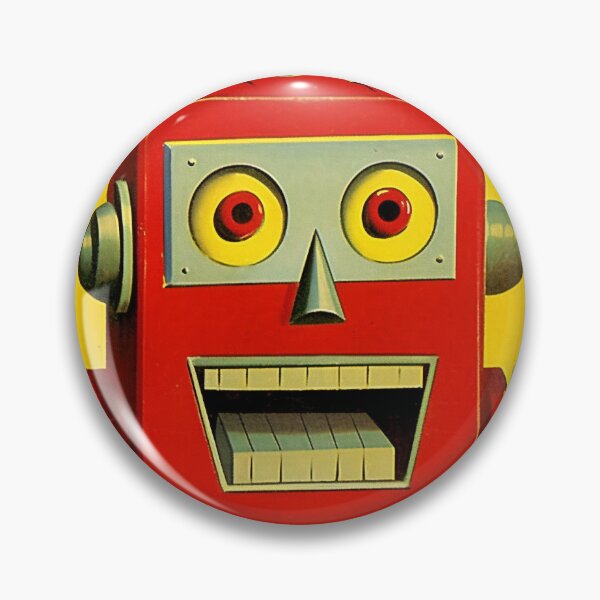 Aperçu de l'œuvre "Be Happy, Be Robot" créée et vendue par Robots-Retros.