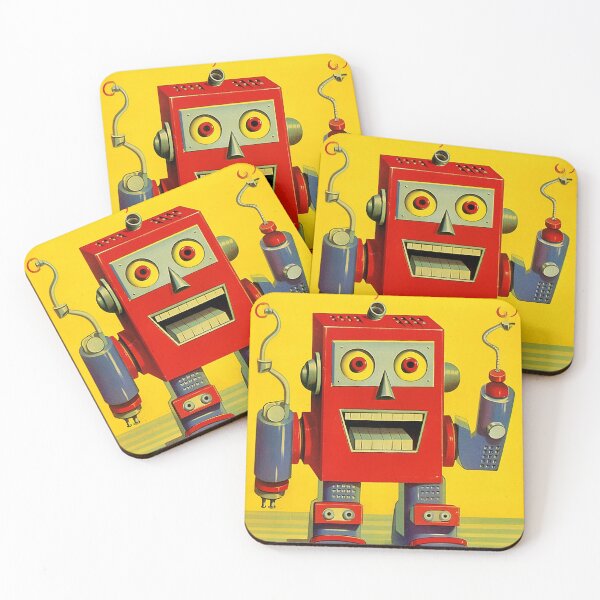 Item preview, "Be Happy, Be Robot" designed and sold by Robots-Retros.