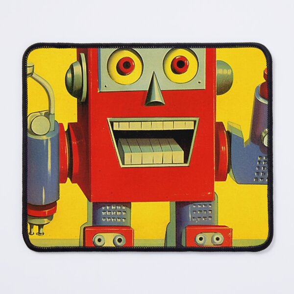 Item preview, "Be Happy, Be Robot" designed and sold by Robots-Retros.