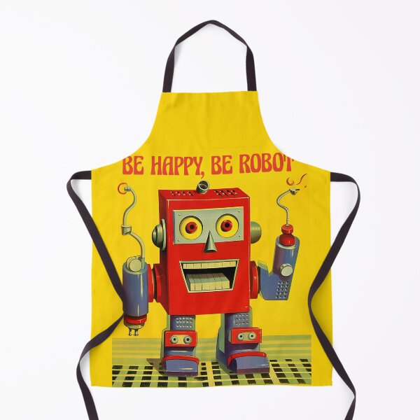 Item preview, "Be Happy, Be Robot" designed and sold by Robots-Retros.