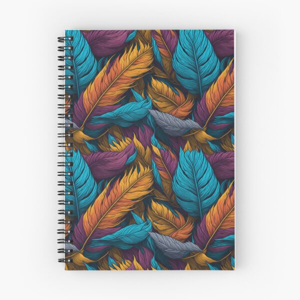 Item preview, Colorful Feather pattern designed and sold by kiyaansh16.