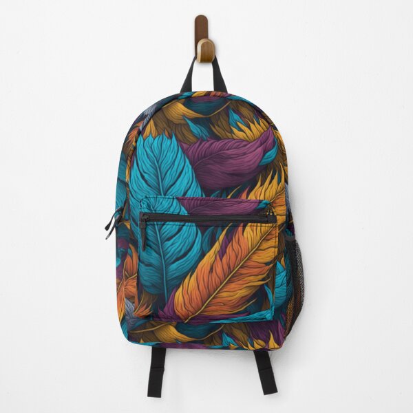 Item preview, Colorful Feather pattern designed and sold by kiyaansh16.