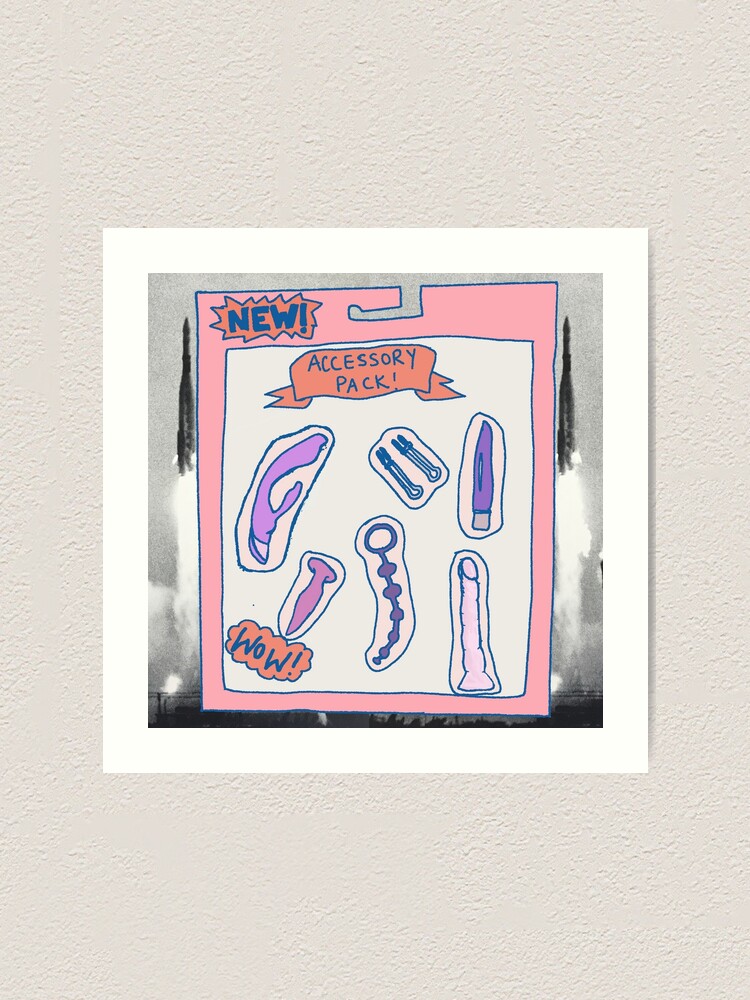 Sex Toy Accessory Pack Art Print