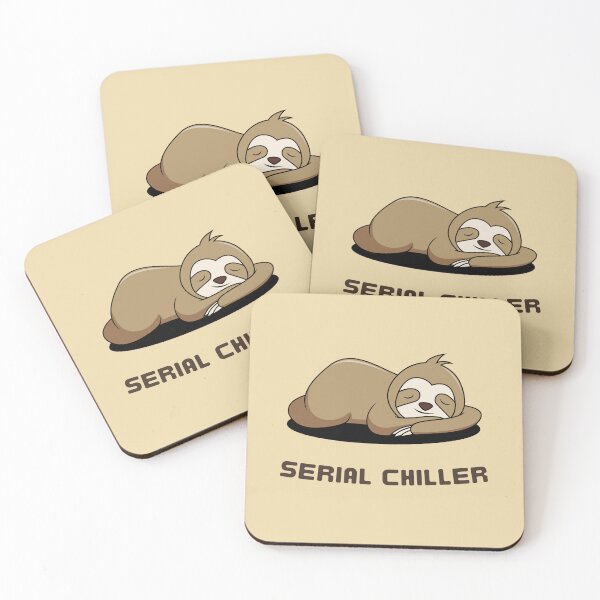 Item preview, Serial Chiller. Cute Sleeping Sloth designed and sold by Rebel-Design.