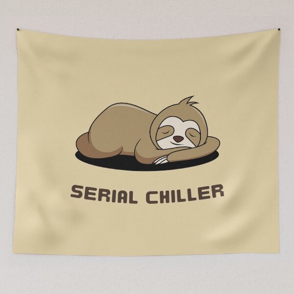 Item preview, Serial Chiller. Cute Sleeping Sloth designed and sold by Rebel-Design.