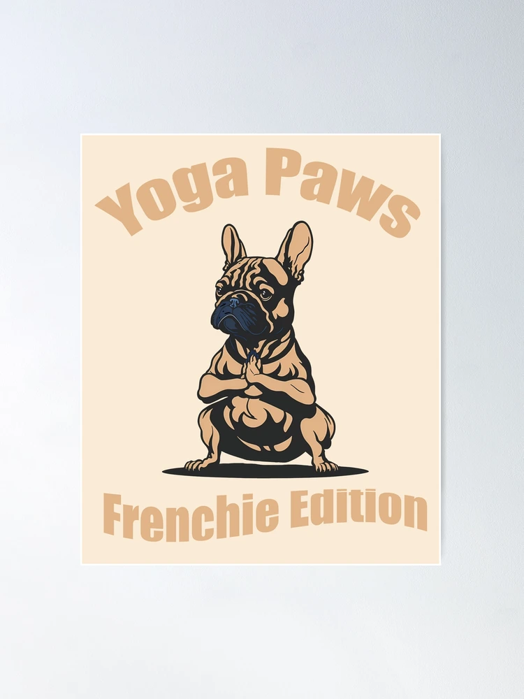 Society6 ケース Frenchie Yoga by Huebucket Frenchie Yoga Art Print by Huebucket | Society6