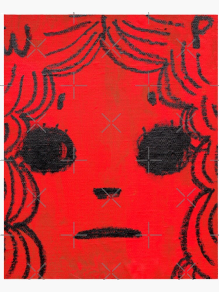 Thumbnail 3 of 3, Sticker, Funny Art Nara designed and sold by BrandsFire.
