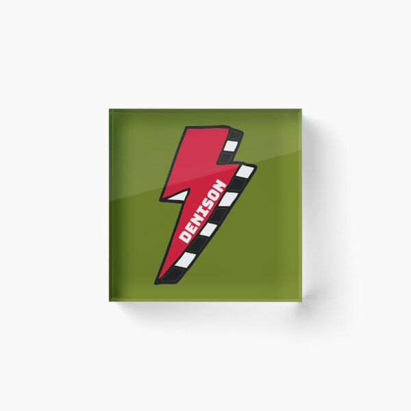 Item preview, Denison University Lightning Bolt 	 	 designed and sold by uixzwqshe61.