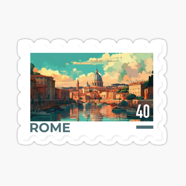 Item preview, Rome postcard designed and sold by AndreCreation.