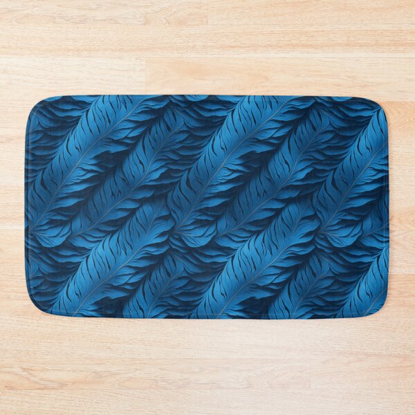 Item preview, Feather Pattern In blue designed and sold by kiyaansh16.