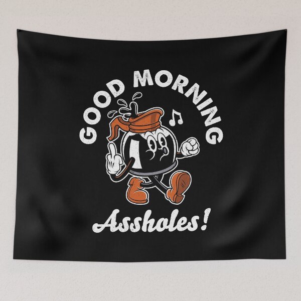 Item preview, Good Morning Coffee - Cheeky Rude Vintage Cartoon designed and sold by Nemons.