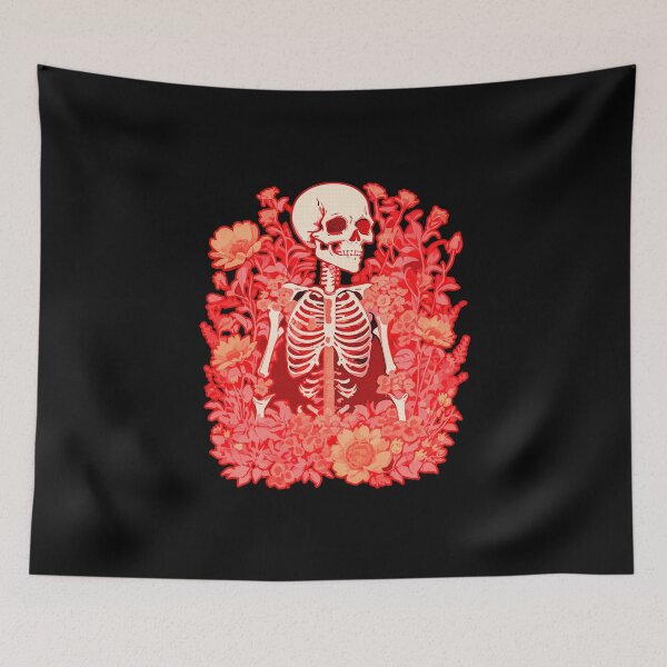 Item preview, Bones and Botany Delight: Enchanting Collection of Artistic Designs Celebrating the Interplay of Nature and Skeletons, Perfect for Curious Minds and Nature Admirers designed and sold by Koolzilla.