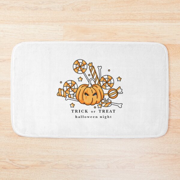 Item preview, Pumpkin with a horror face and lots of candies on it designed and sold by quanlh.