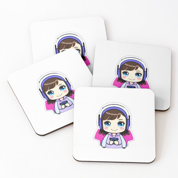 Item preview, Gamer Girl Sticker designed and sold by RareBitsLab.