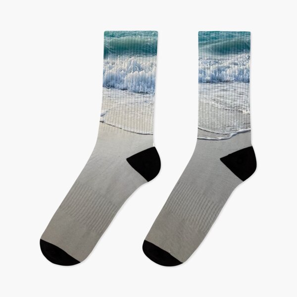 Item preview, Sandy beach sea waves  designed and sold by Kaewtaming.