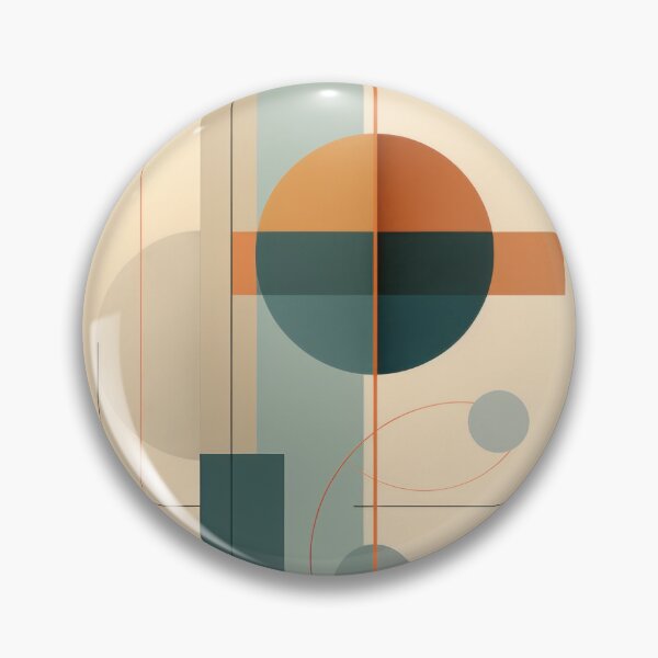 Item preview, Abstract geometric artwork Bauhaus Boho designed and sold by Sara-Design2.