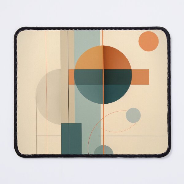 Item preview, Abstract geometric artwork Bauhaus Boho designed and sold by Sara-Design2.