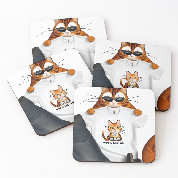 Item preview, a charismatic and witty ginger cat 	 designed and sold by doodlewdasez.