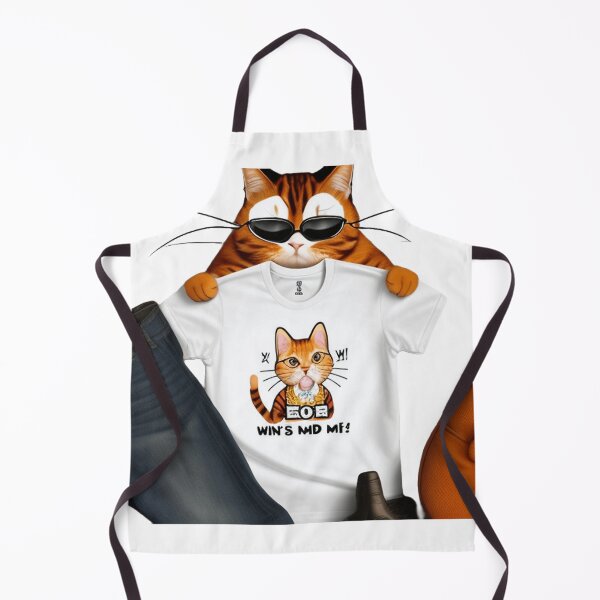 Item preview, a charismatic and witty ginger cat designed and sold by doodlewdasez.
