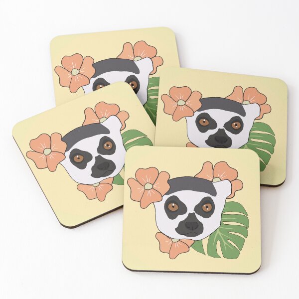 Artikelvorschau, Design eines Katta-Lemuren entworfen und verkauft von Really Wild Shop.