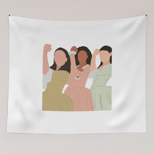 Item preview, Schuyler Sisters Hamilton Musical Theatre Art  designed and sold by katie-walker32.