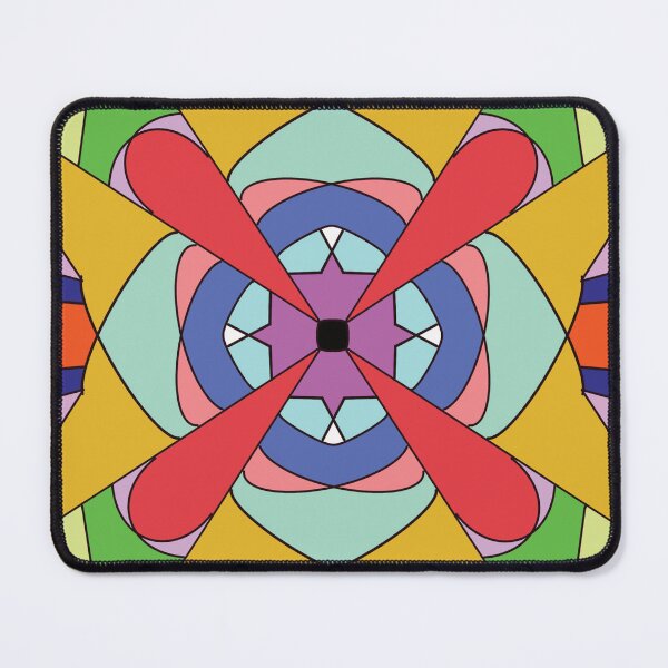Item preview, Color Blast Mandala designed and sold by AllGenDesigns.