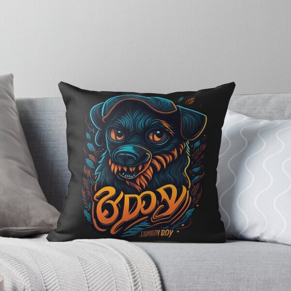 Item preview, The words Good Boy in a bold and edgy graffiti-inspired illustration designed and sold by MRFEZOO2030.