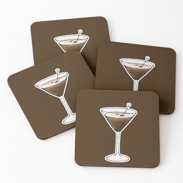 Item preview, Espresso Martini Illustration Sticker designed and sold by Ayarat Burke.