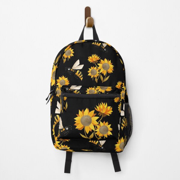 Item preview, Sunflowers and bees pattern designed and sold by anastasiia-khy.