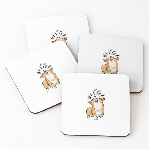 Item preview, Barking corgi dog designed and sold by haakondesign.