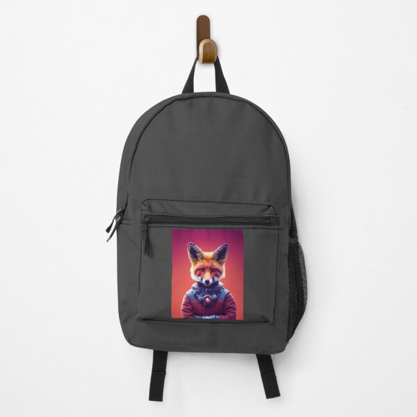 Item preview, Alien fox from another world Graphic  designed and sold by IndianRugCrafts.