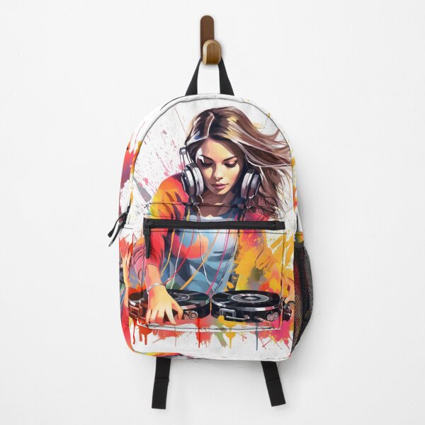Item preview, Female DJ Watercolour designed and sold by DaliusD.