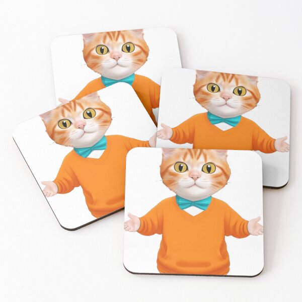 Item preview, a charismatic and witty ginger cat 	 designed and sold by doodlewdasez.