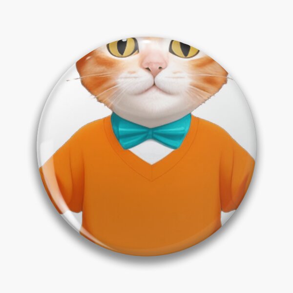 Item preview, a charismatic and witty ginger cat 	 designed and sold by doodlewdasez.