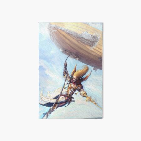 Airship Princess Art Board Print
