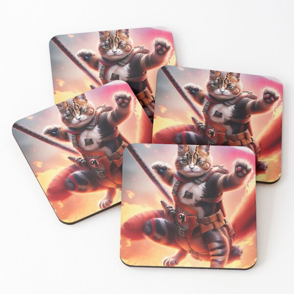 Item preview, Cat DeadCatpool designed and sold by Imaginemy.