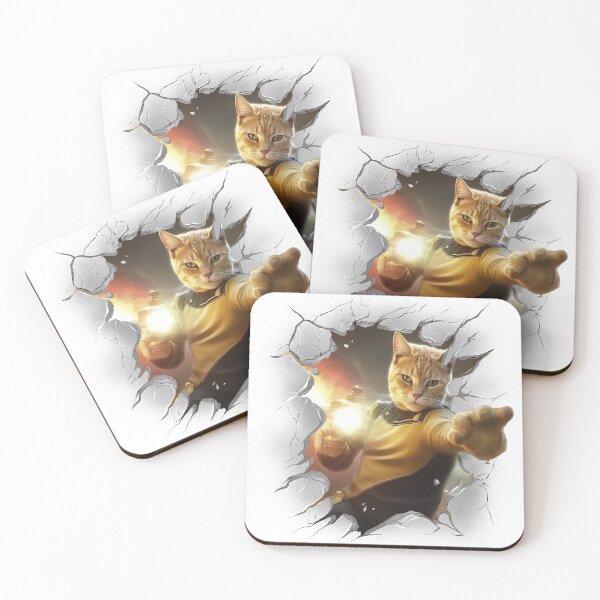 Item preview, Space Cat - 3D effect  designed and sold by Very Peculiar.