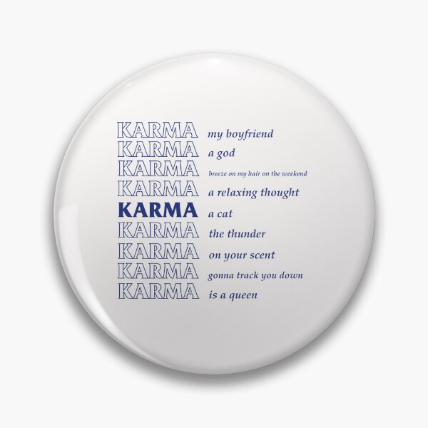 Item preview, KARMA CONCERT SHIRT BACKPRINT designed and sold by aydapadi.